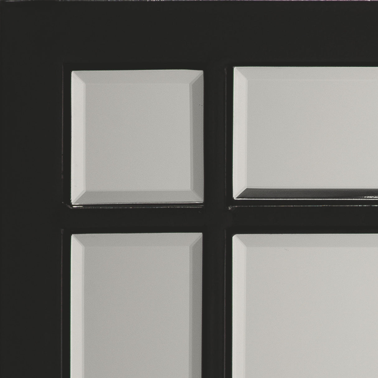 Jamie Young Chelsea Iron Rectangle Wall Mirror, Black