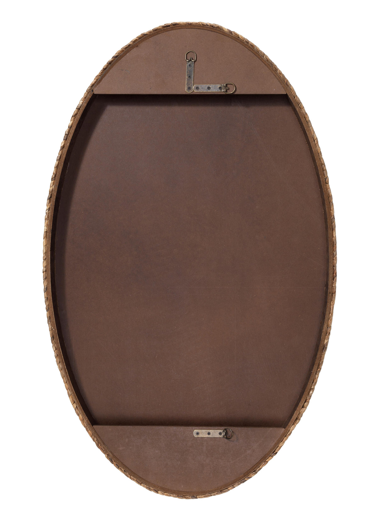 Jamie Young Sparrow Braided Oval Mirror