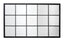 Jamie Young Tribecca Iron Grid Rectangle Wall Mirror, Black