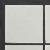 Jamie Young Tribecca Iron Grid Rectangle Wall Mirror, Black