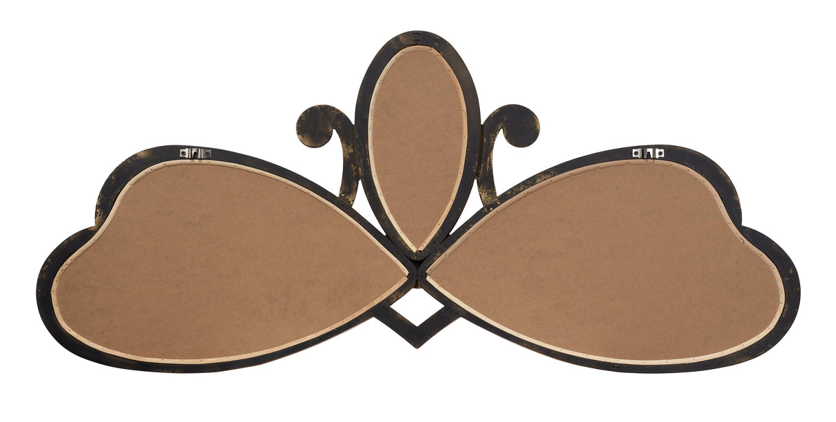 Jamie Young Scroll Mirror, Gold