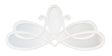 Jamie Young Scroll Mirror, White