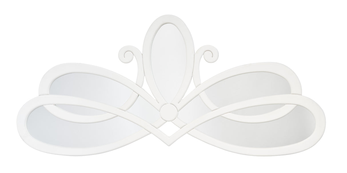 Jamie Young Scroll Mirror, White