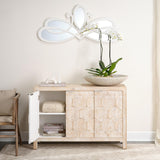 Jamie Young Scroll Mirror, White