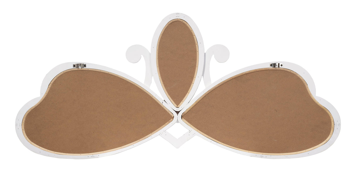 Jamie Young Scroll Mirror, White