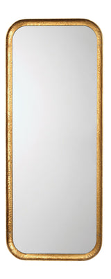 Jamie Young Capital Iron Rectangle Wall Mirror, Gold Leaf