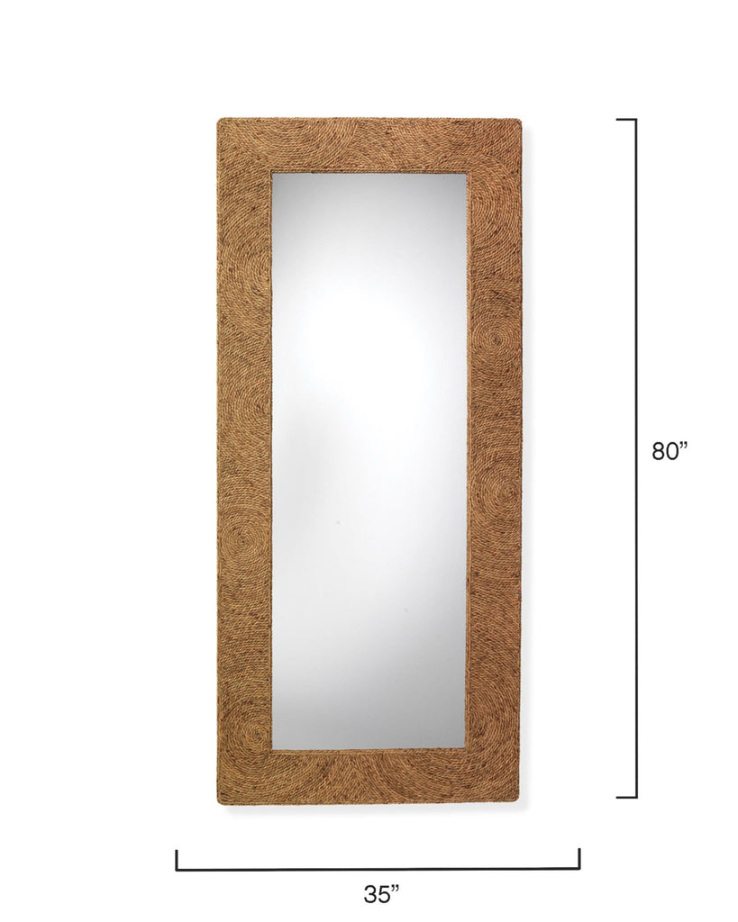 Jamie Young Harbor Floor Natural Mirrors