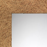 Jamie Young Harbor Seagrass Rectangle Floor Mirror