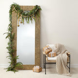 Jamie Young Harbor Seagrass Rectangle Floor Mirror