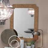 Jamie Young Marina Seagrass Wall Mirror