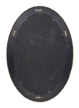 Jamie Young Lark Braided Seagrass Oval Mirror