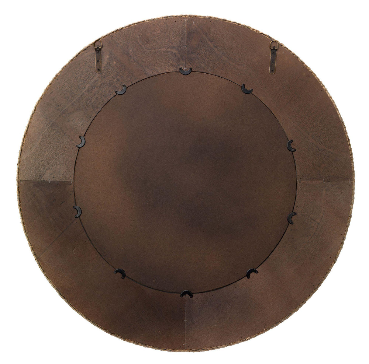 Jamie Young Meadow Seagrass Round Mirror