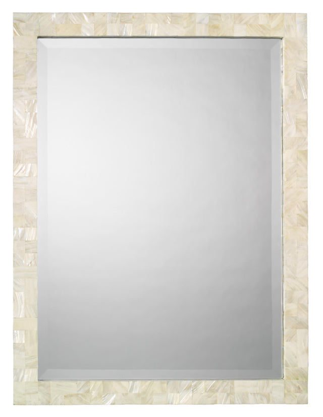 Jamie Young Rectangle Mother of Pearl Wall Mirror