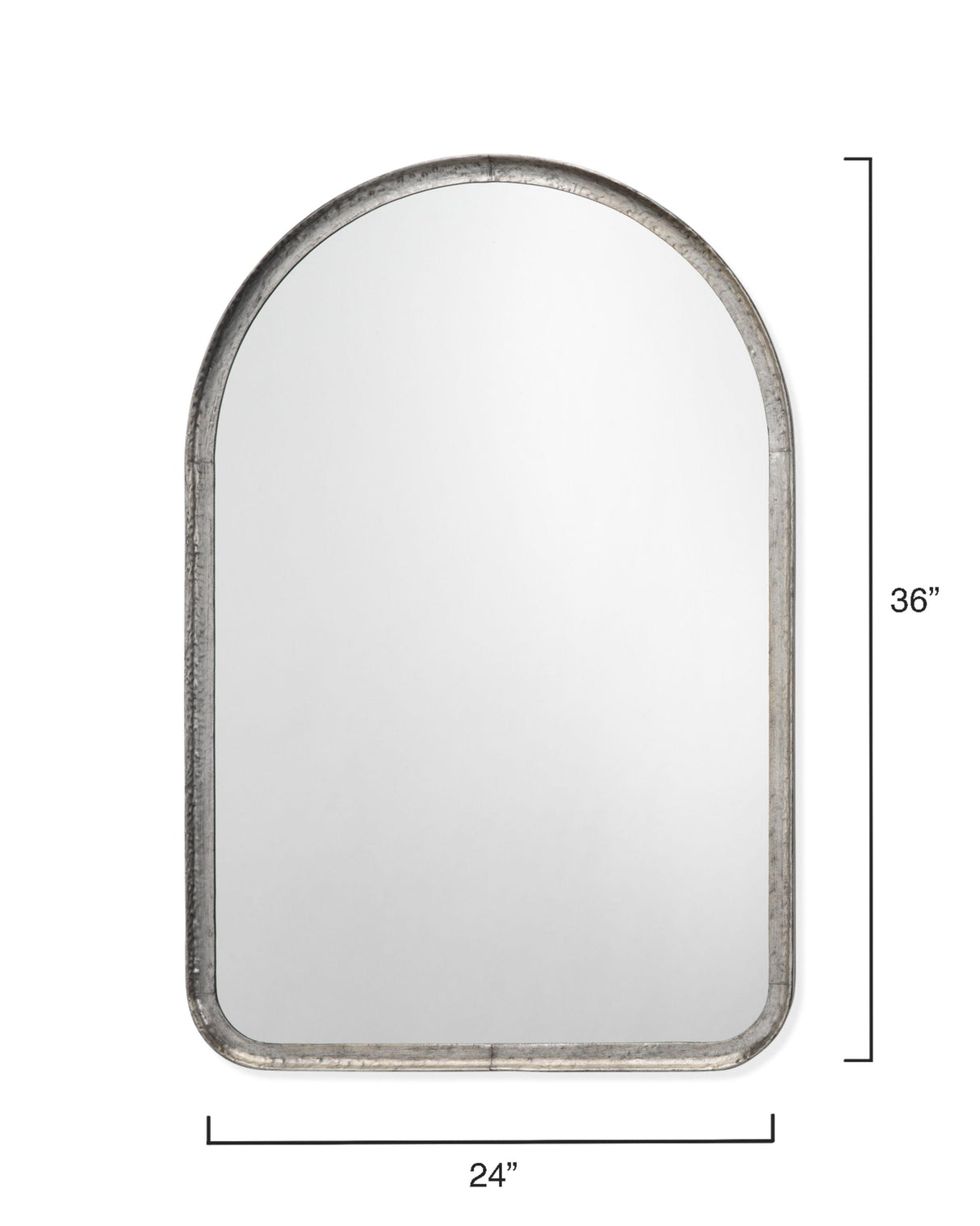 Jamie Young Arch Iron Wall Mirror, Silver