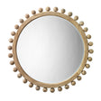 Jamie Young Brighton Round Wood Mirror, Natural