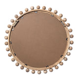 Jamie Young Brighton Round Wood Mirror, Natural