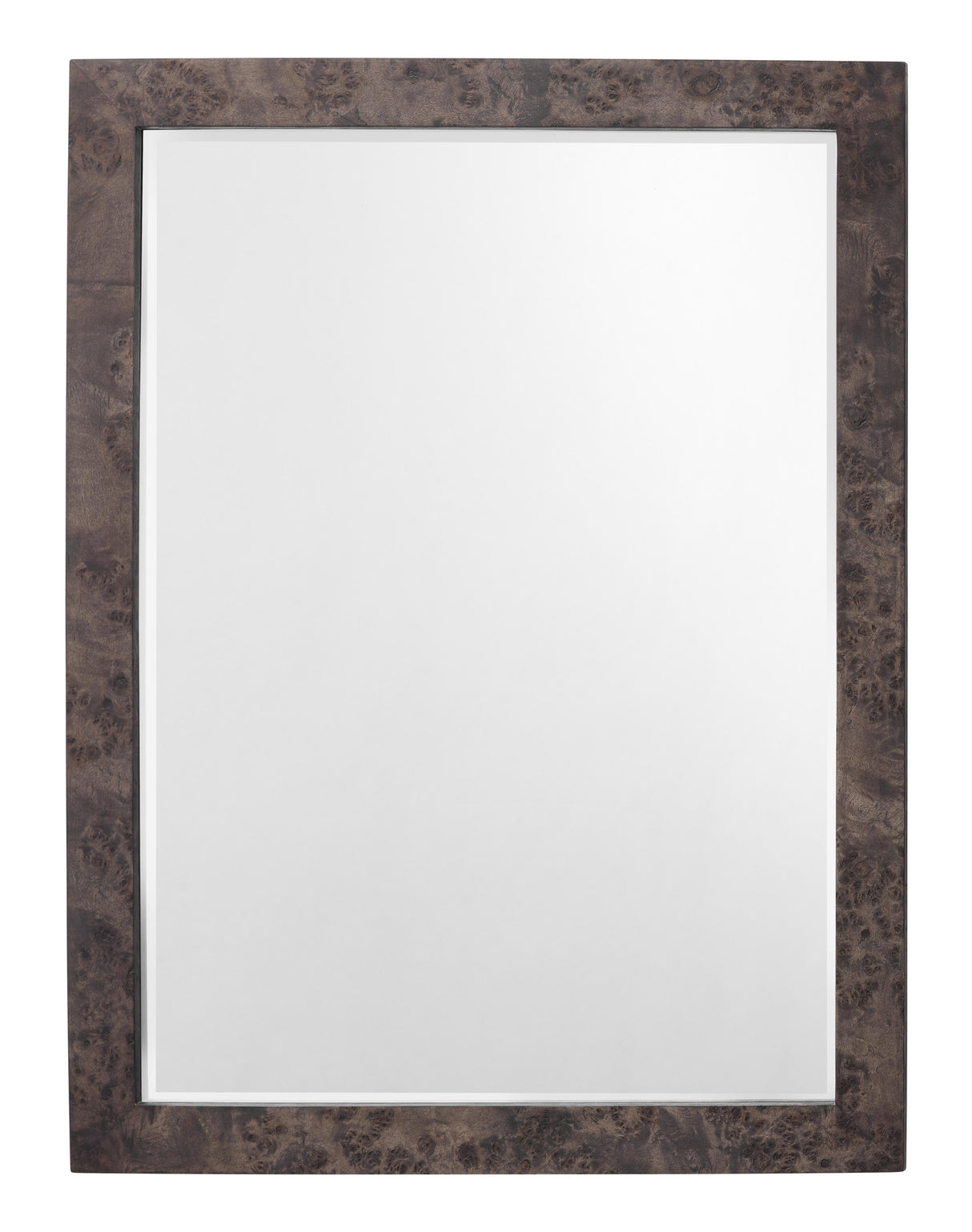 Jamie Young Chandler Rectangle Wood Wall Mirror, Charcoal