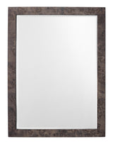 Jamie Young Chandler Rectangle Wood Wall Mirror, Charcoal