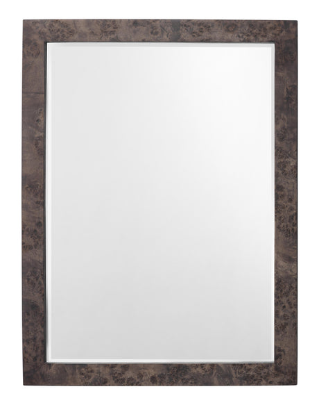 Jamie Young Chandler Rectangle Wood Wall Mirror, Charcoal