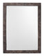 Jamie Young Chandler Rectangle Wood Wall Mirror, Charcoal