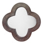 Jamie Young Clover Wood Wall Mirror, Grey Wash