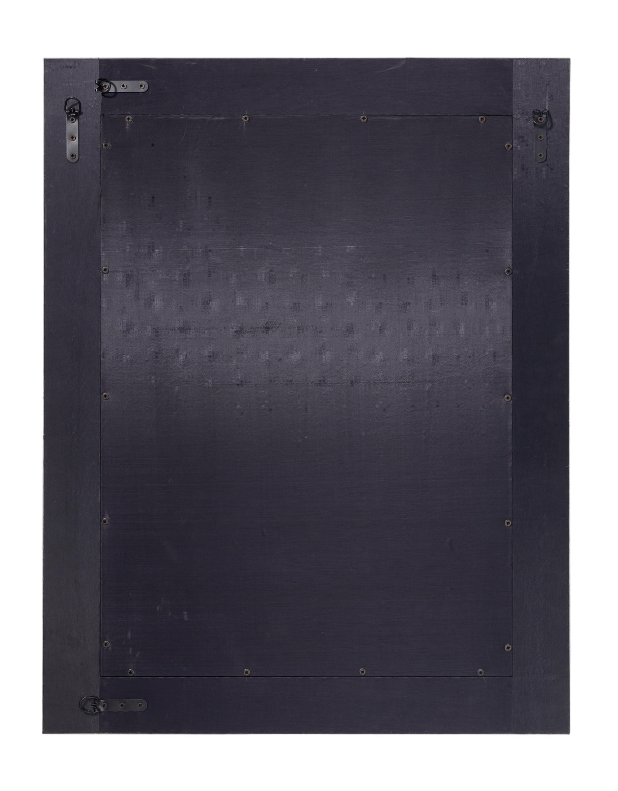 Jamie Young Cross Stitch Rectangle Hide Wall Mirror, Grey