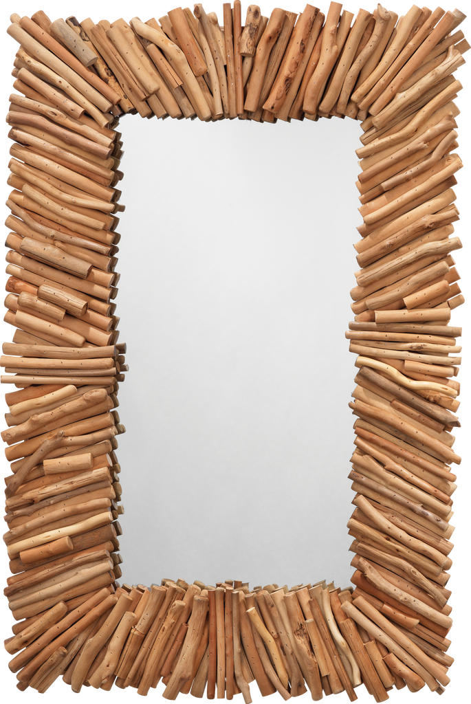 DecoratorsBest Driftwood Rectangle Mirror