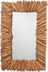 Jamie Young Driftwood Rectangle **MUST SHIP COMMON CARRIER** Natural Mirrors