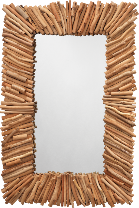 Jamie Young Driftwood Rectangle **MUST SHIP COMMON CARRIER** Natural Mirrors