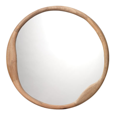 Jamie Young Organic Round Natural Mirrors