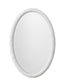 Jamie Young Ovation Oval Wall Mirror, White