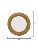 Jamie Young Round Rope Wall Mirror