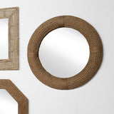 Jamie Young Round Rope Wall Mirror