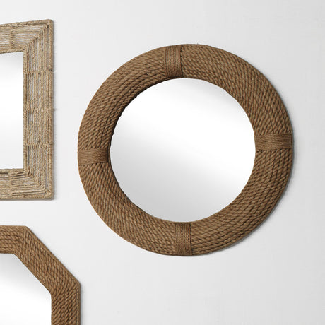 Jamie Young Round Rope Wall Mirror