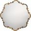 DecoratorsBest Saint Albans Steel Mirror, Antique Brass