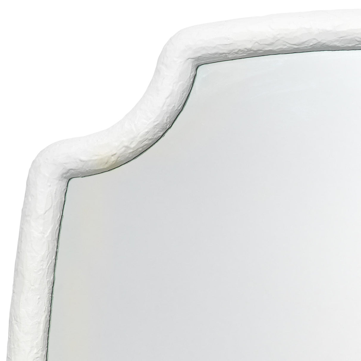 Jamie Young Selene Wall Mirror, White