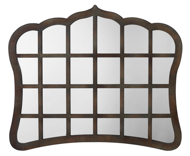 Jamie Young Window Wood Wall Mirror