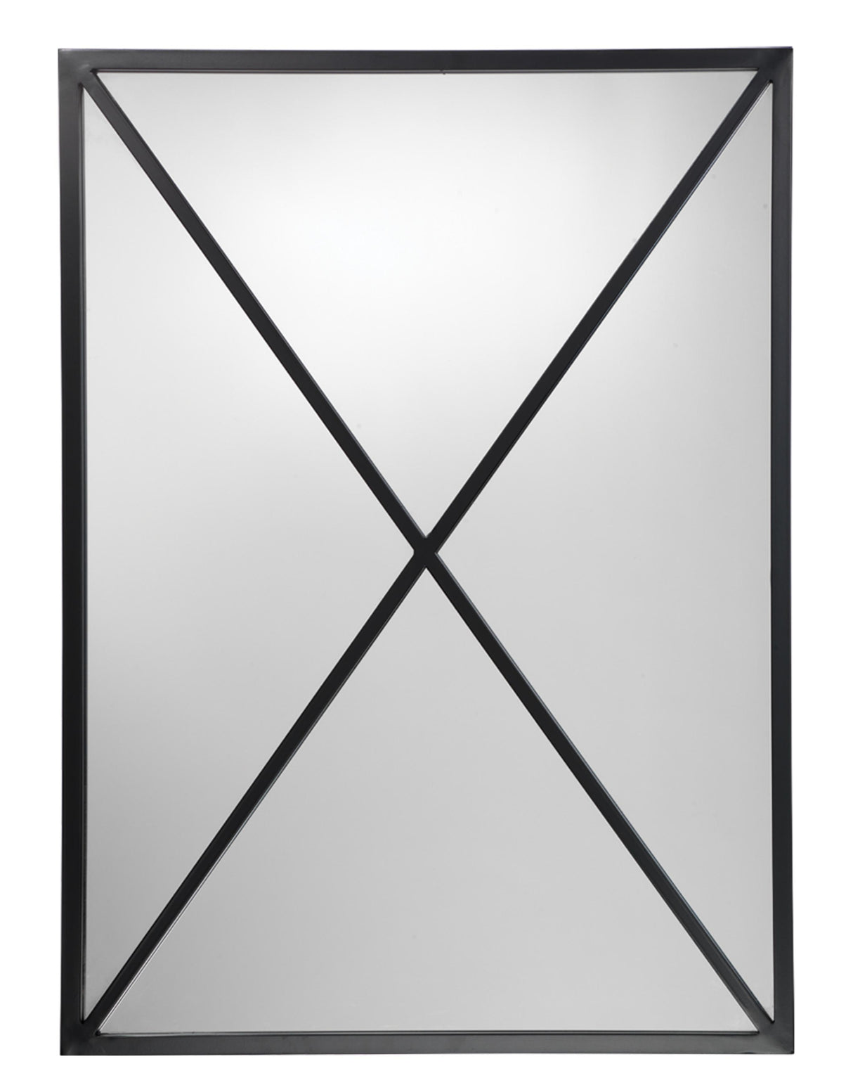 Jamie Young Xander Iron Rectangle Wall Mirror