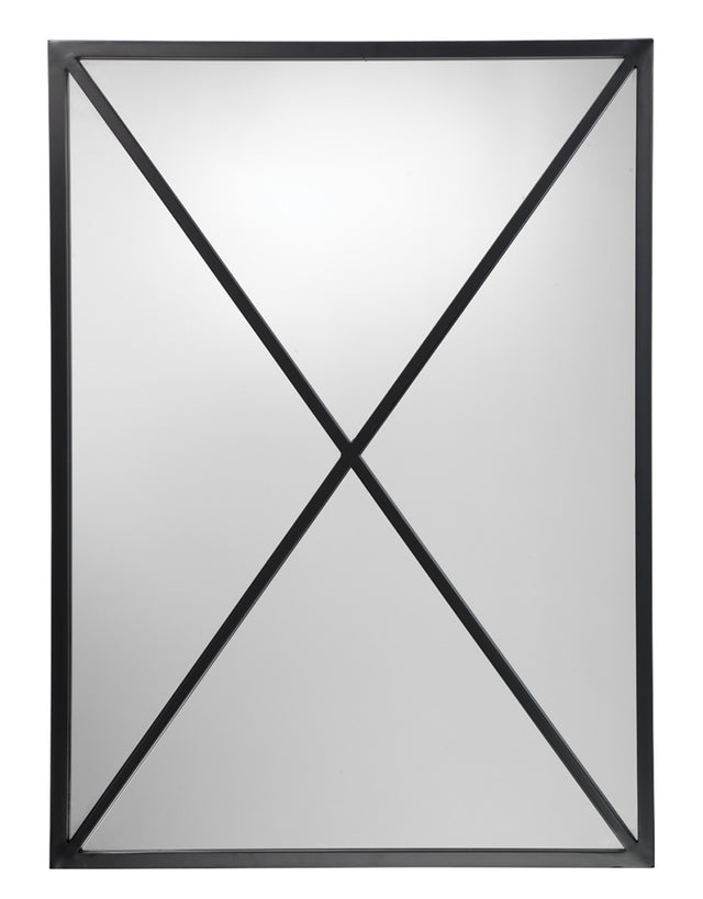 Jamie Young Xander Iron Rectangle Wall Mirror