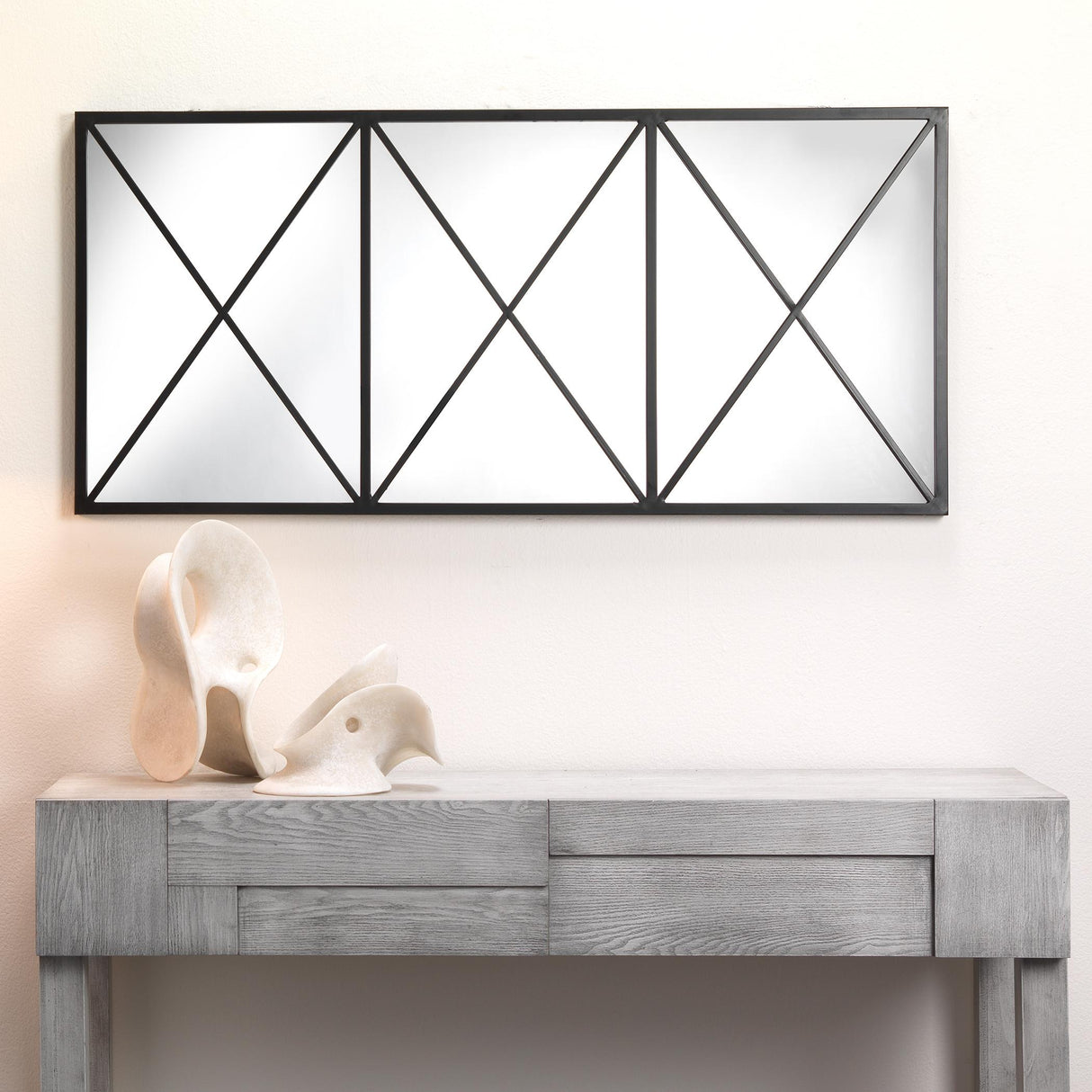 Jamie Young Xyla Iron Rectangle Wall Mirror