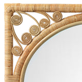 Jamie Young Primrose Rattan Wall Mirror