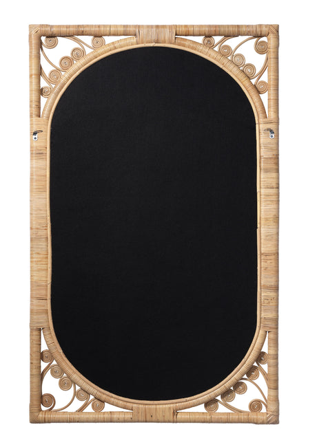 Jamie Young Primrose Rattan Wall Mirror