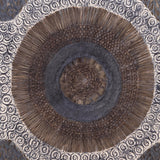 Jamie Young Batik Square Framed Wall Art, Indigo Paper