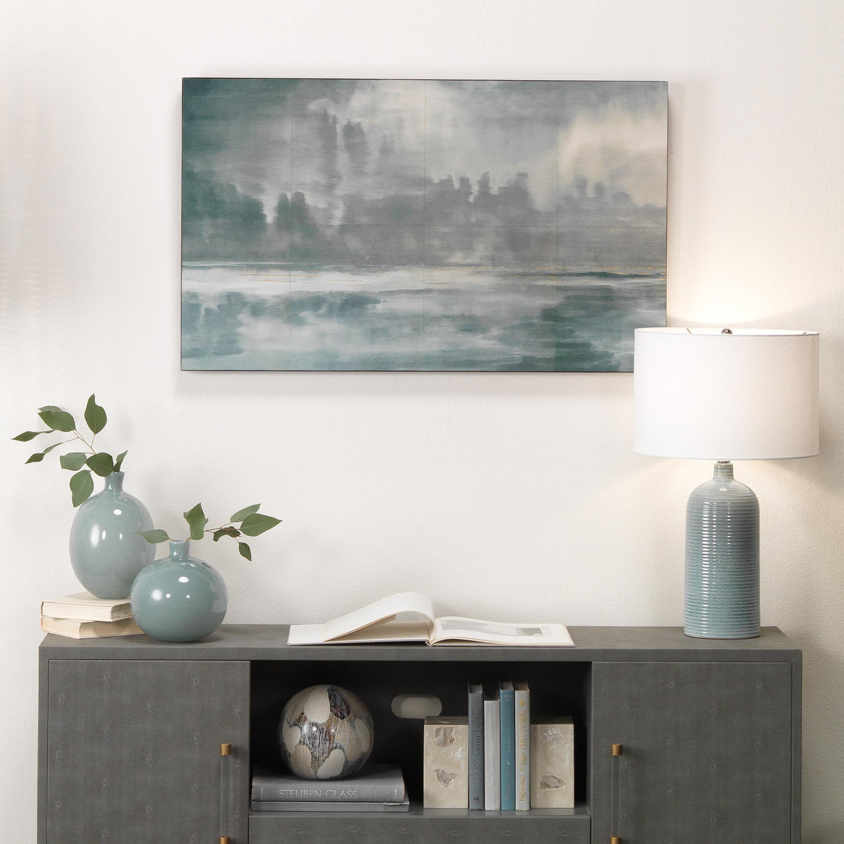 Jamie Young Cloudscape Wall Art, Blue