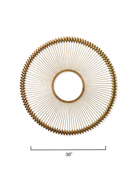 Jamie Young Illume Hand-Forged Iron Wall Art