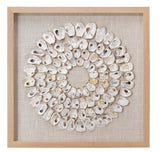 Jamie Young Maldives Framed Wall Art, White Abalone Shells