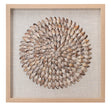 Jamie Young Riviera Framed Wall Art, Beige Simnia Shell
