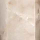 Jamie Young Borealis 1-Light Alabaster Hexagon Wall Sconce