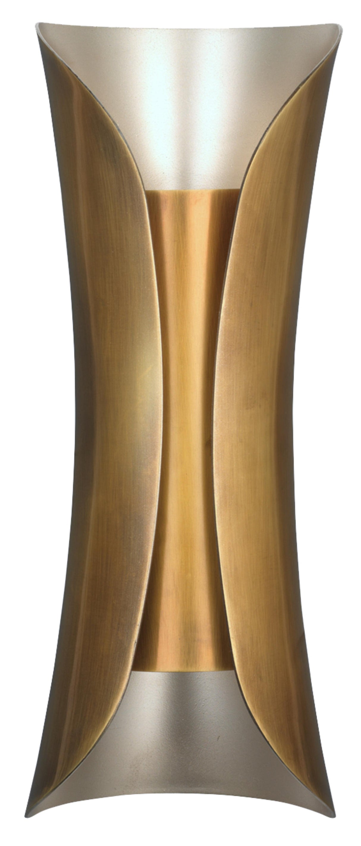 Jamie Young Capsule 1-Light Steel Sconce, Antique Brass