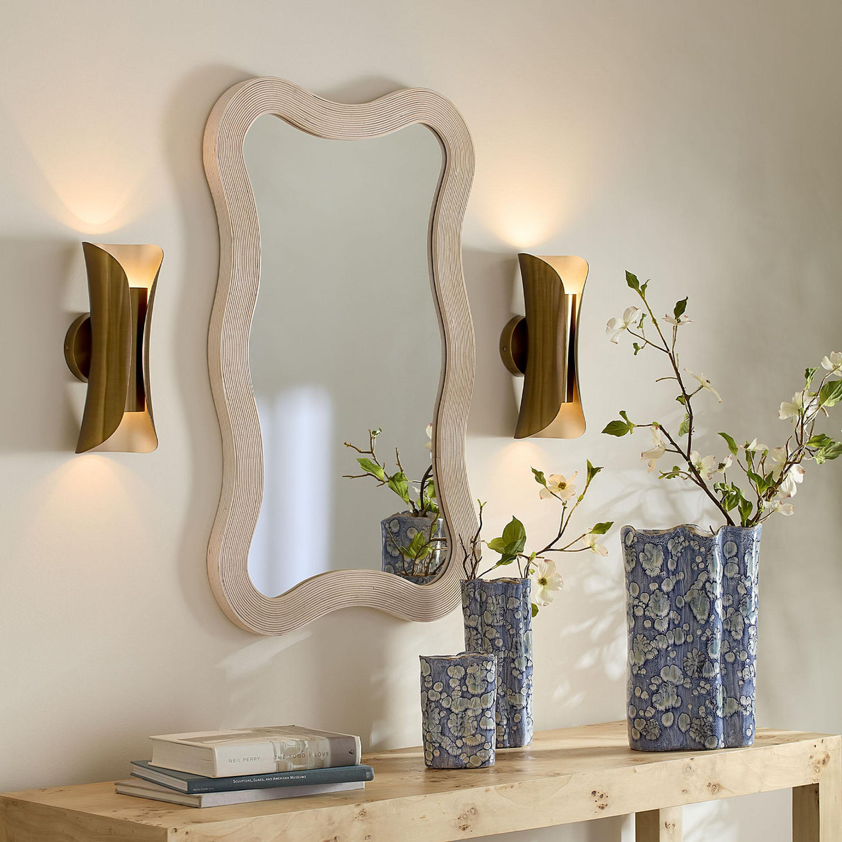 Jamie Young Capsule 1-Light Steel Sconce, Antique Brass